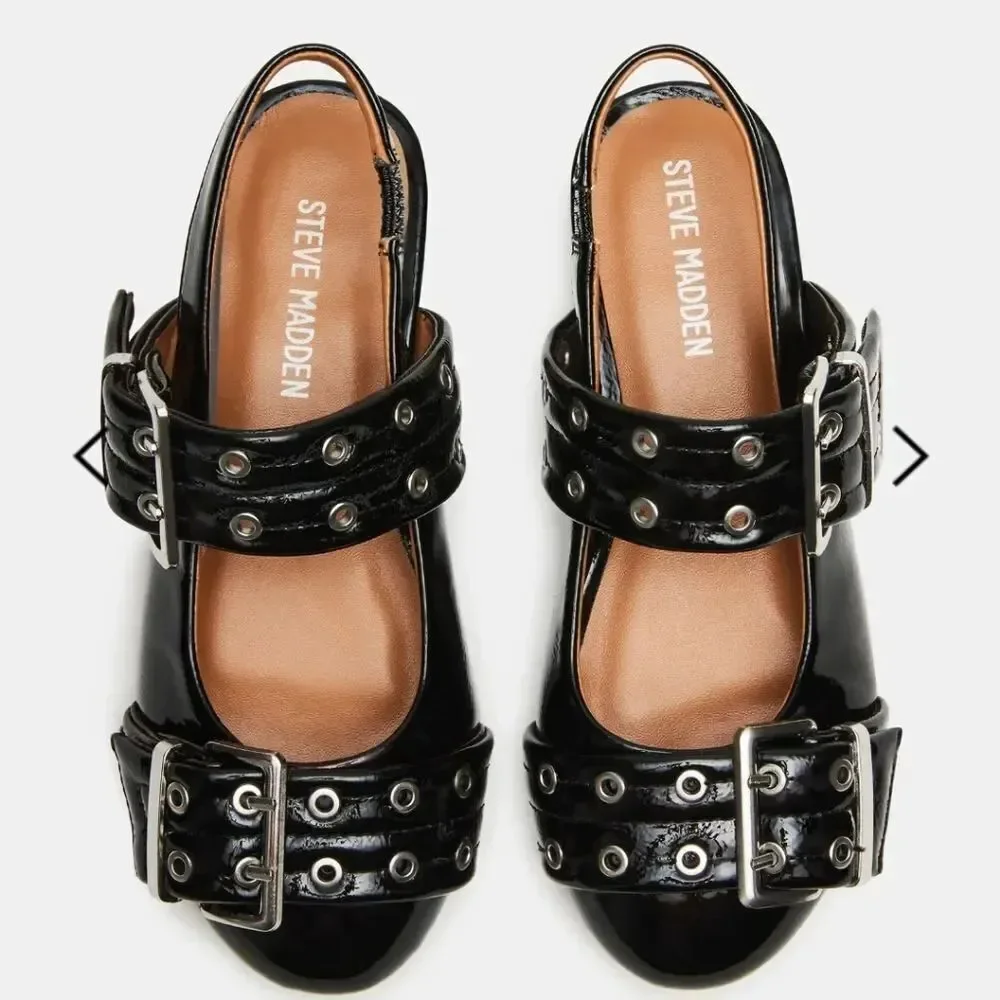 BRAND NEW STEVEN MADDEN KIDS GIRLS' J-GRAYAA SLINGBACK SANDALS